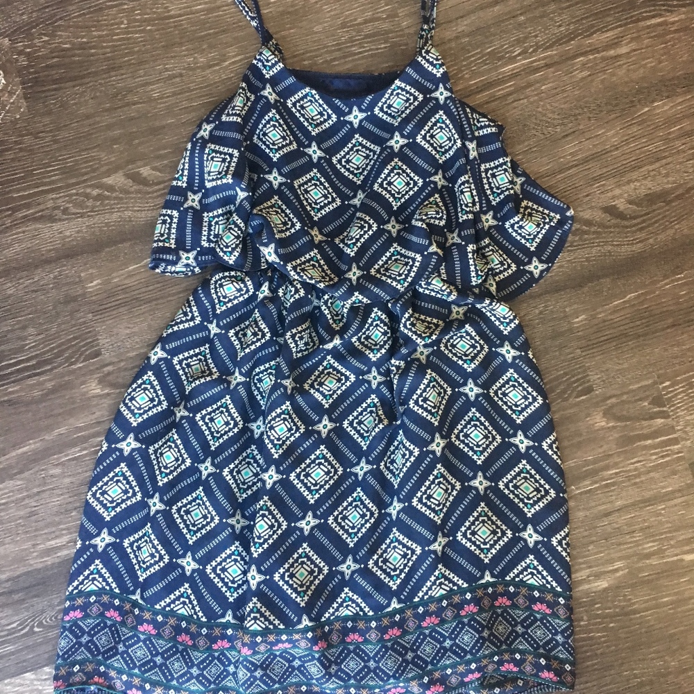 PATTERNED SPRING DRESS